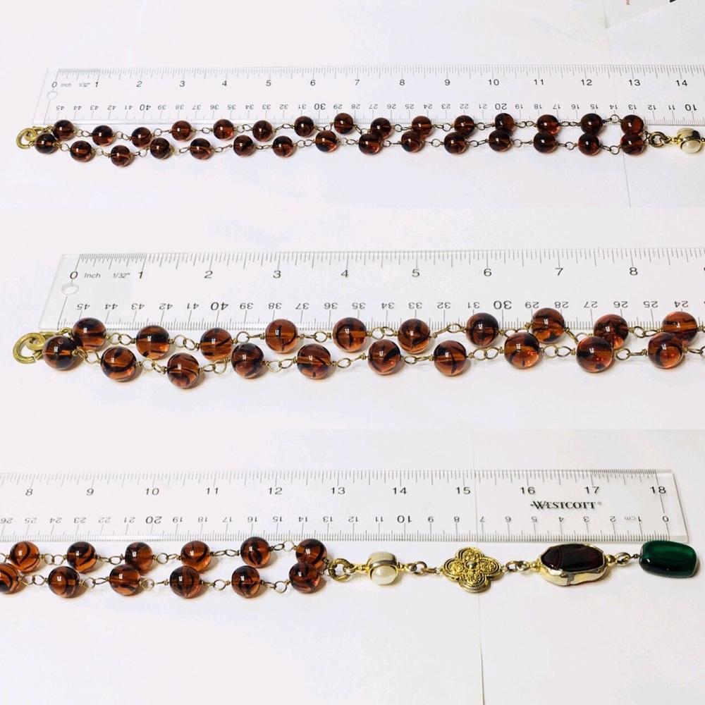 Vintage CHANEL Gripoix Lariat Necklace - Picture 9 of 10
